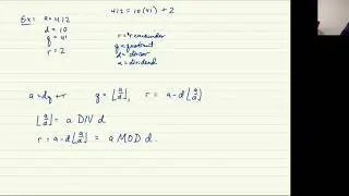 DIV and MOD functions
