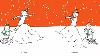 Party Like It's Christmas! | The Brilliant World Of Tom Gates | Funny Cartoons For Kids