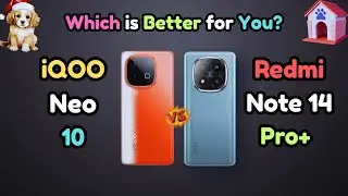iQOO Neo 10 Vs Redmi Note 14 Pro Plus | Specs & Budget are Different But Which One is Still Best |