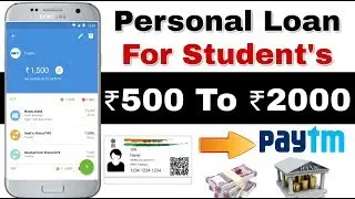 [New Loan App] Instant Quick ₹2000 In Paytm Wallet | Aadhar + Id Card | Tech Loan Guru |Instant loan