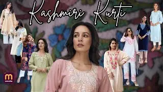 Kashmiri Kurti for Women | Original Aari Work & Winter Wear Kurtis | Latest 2025 Collection