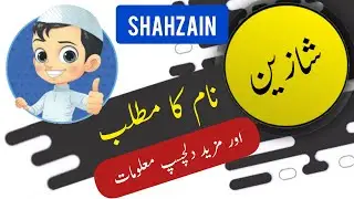 Shahzain name meaning in urdu and English with lucky number | Islamic Baby Boy Name | Ali Bhai