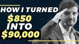 How I turned $850 into $90,000 😱