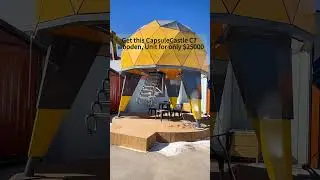 Get this capsule castle C7 wooden,Until for only $25000!#capsule #house #home #hotel #homestay #tiny