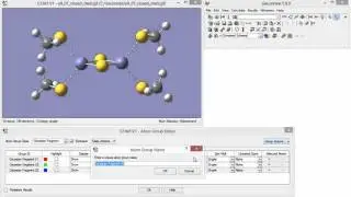 Modeling anti-ferromagnetic coupling in a ferredoxin compound