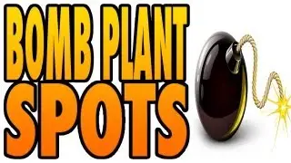 Black Ops 2 Search and Destroy Bomb Plant Spots Pt. 1 (BO2 Bomb Angles)
