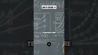Newton's Law Of Cooling #newtown #isaacnewton #scientific #scienceexperiment #laws
