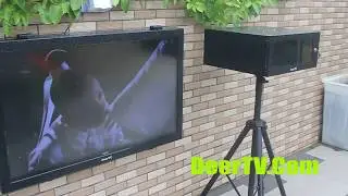 Outdoor TV enclosure , DeerTV Weatherproof TV enclosures