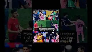 Messi in Every PSG Star&rsquo;s Post?! 🤯 | Ultimate Respect 👑 #football #messi