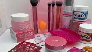 Распаковка посылки с iHerb, Real Techniques,  домашнее SPA, вкусняшки, энергетики