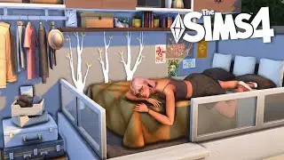 Young Adult Dorm Room | Sims 4 Stop Motion | NO CC | #SHORTS