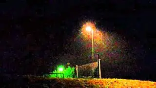 Moment in Iceland: Lamp Post in the Rain