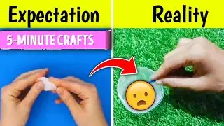 Trying 5 minute crafts hacks 😱 Diy glue drop / life hacks / Testing crafts hacks / 5-minute crafts