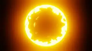 Flame Ring Background Loop Animation