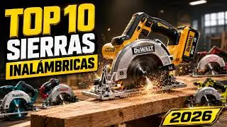 Las 10 mejores sierras circulares a bater&iacute;a para madera en 2025