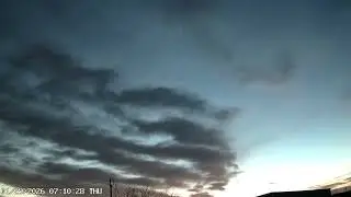 01/29/26 Sunrise - Lake Alan Henry Weather - Texas