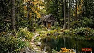 No Ads 4K HDR River Flow Ambience for Sleeping and Stress Relief