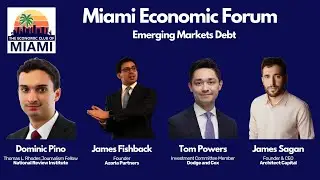 Miami Economic Forum: Emerging Markets Debt -- Dominic Pino, James Fishback, Tom Powers, James Sagan