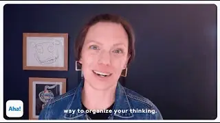 Use the new mind map tool in Aha! Whiteboards