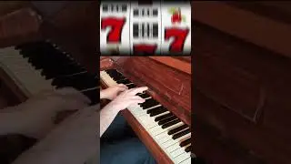 WINNER  🤑 TAKES  ALL / CASINO 777 #shorts #piano #fyp #casino #jackpot