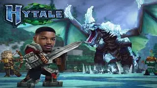 🔥 O DRAG&Atilde;O MAIS FORTE DO HYTALE APARECEU NA MINHA LIVE!