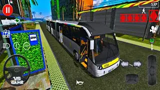 Driving the longest bus in the game | Public Transport Simulator #42 Android Gameplay