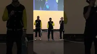 Avant premi&egrave;re du marsupilami Philippe Lacheau, Jamel Debbouze et Julien Arturo