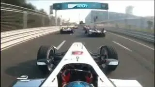 Formula E Beijing 2014 Start crash 1st lap