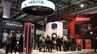 Creative brand experience by Tausch for Wolf Oil at Automechanika 2024