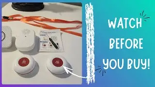 CallToU Wireless Caregiver Pager Waterproof Call Button