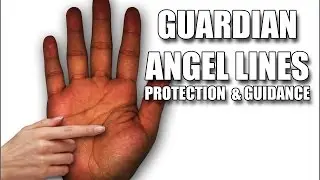 GUARDIAN ANGEL LINES: Female Palm Reading Palmistry #113