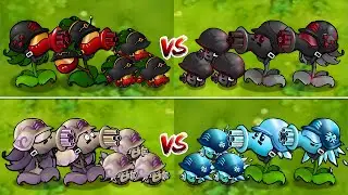 PVZ 1 Fusion 3.2 Challenge - Team Pea Plants Fusion vs Obsidian Gargantuar - Who Will Win?