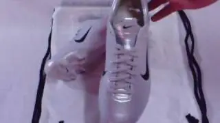 Nike Mercurial Vapor III - Metallic Platinum/Black/Sport Red