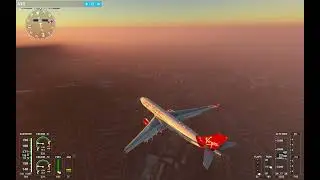 Virgin Atlantic Airbus A330 New York JFK to London Heathrow - Landing - MSFS20