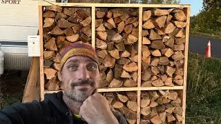 Support &agrave; bois de chauffage facile &agrave; faire soi-m&ecirc;me
