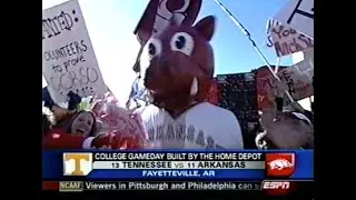 College GameDay welcome from Fayetteville, Ark. (2006)