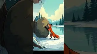 The Fox and the Frozen Lake | Moral Stories for Kids | Storytimes Sparkle