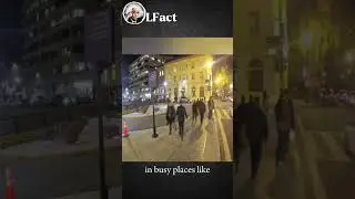 piezoelectric tiles in Tokyo #japan #techfacts #ytshorts