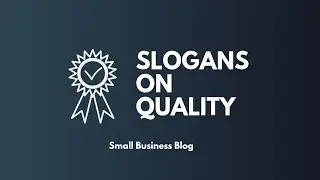 Creative Slogans On Quality