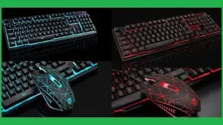 Keys Gaming Keyboard Waterproof Mouse Sets with Mouse Pad Gaming Headphone
