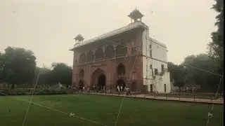 New Delhi, India, November 11, 2019, the administrative building of the old red fort