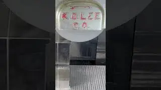 Scotch-Brite wheel on the surface grinder for the ultimate polish!