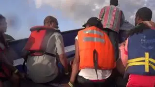 island hikers boat ride from chacachacare to trinidad 2013