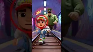 Тёмная тайна финала Subway Surfers&hellip;🥶 #шорты