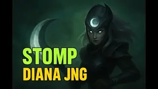 Stomp with diana in the jungle #leagueoflegends #riotgames #diana #jungler #summonerrift