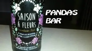 Saison a Fleurs Ale Beer Review | Panda's BAR