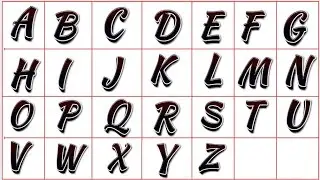 Learn A to Z Alphabets Reading // English Alphabet Letter // ABCD