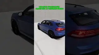 Realistic Volkswagen Crash Test at Different Speeds! 🚗💥 #BeamNGDrive #CrashTest