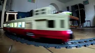 MOC lego train autorail X3800 Picasso (sncf)