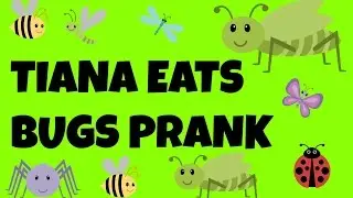 CHIPS CHALLENGE (TIANA EATS BUGS PRANK) | EMMAandTIANA